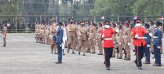 Specialist Cadets Commissioning parade at the Kenya Military Academy (KMA), Lanet in Nakuru on July 24, 2020