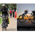 Kenyan cyclist Ben Haggai