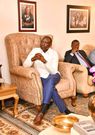 President William Ruto at Raila Odinga's residence in Karen