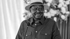 The late former Prime Minister Raila Odinga