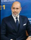 Saif al-Islam Gaddafi, pictured in a suit