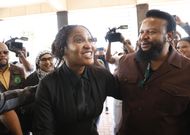 Former president Jacob Zuma's daughter Duduzile Zuma-Sambudla appearing at the Durban Magistrate's Court on Monday, November 10, 2025. The 43-year-old daughter goes on trial on terrorism-related charges.