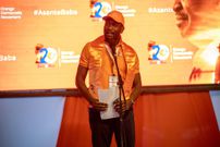 Edwin Sifuna at the ODM @20 celebrations in Mombasa on November 13