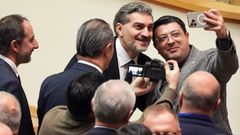 Ex-Manchester City footballer Mikheil Kavelashvili who was elected Georgia’s president on Saturday, December 14