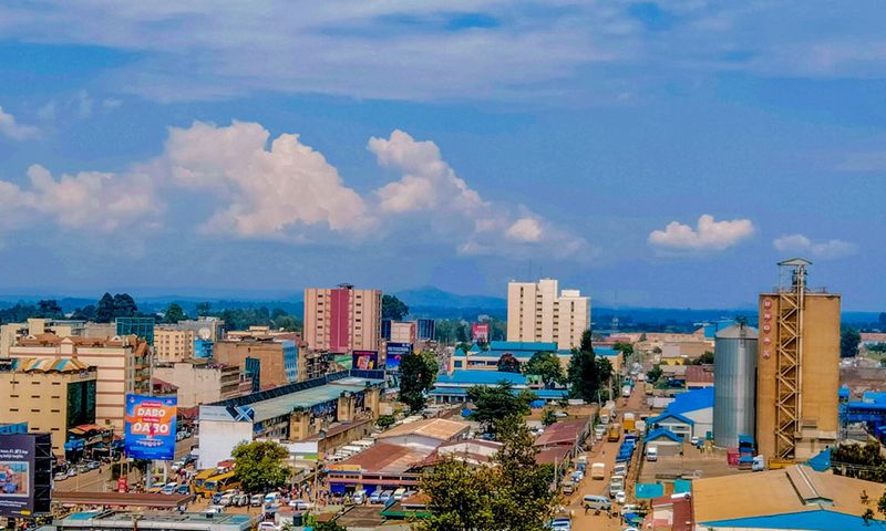 Skyline of Eldoret City