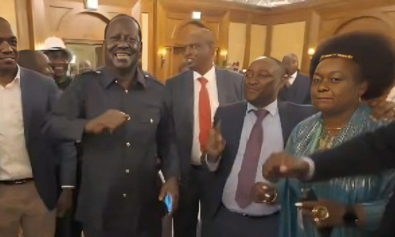 Fun, dance & powerful reflections as Raila proves AUC seat was not a matter of life & death