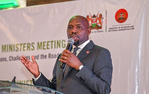 Interior Cabinet Secretary Kipchumba Murkomen