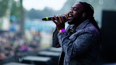 Jemere Morgan on stage at the Sunsplash Festival in the Netherlands