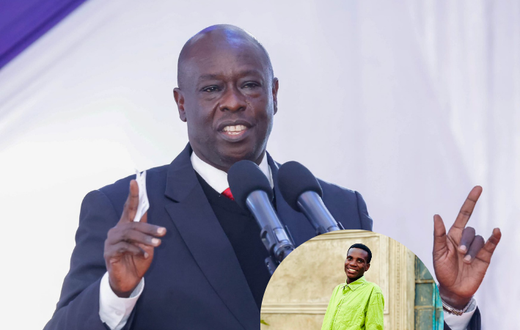 Rigathi Gachagua, inset the late KK Mwenyewe