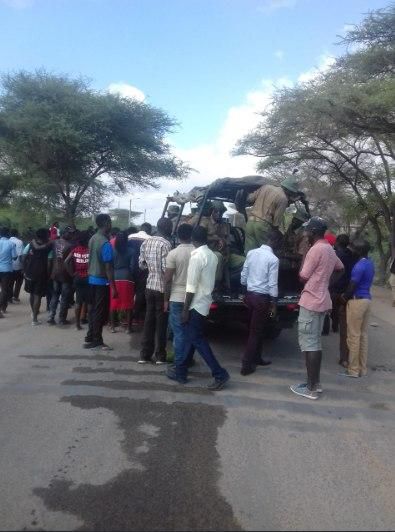 Chaos after disappearance of university student [Photos]