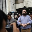 Mexico's Veracruz state governor, Javier Duarte, wanted on corruption charges by the US authorities, is seen after a hearing regarding his extradition request at the Supreme Court in Guatemala City on July 4, 2017