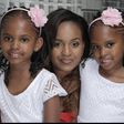 Grace Msalame and her two girls
