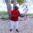 DP William Ruto playing volley ball at the beach