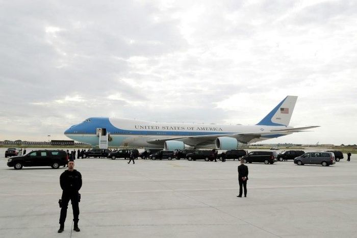 Air Force One is actually two planes -- one for the president and a spare