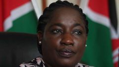 Former Public Service Principal Secretary Lillian Omollo