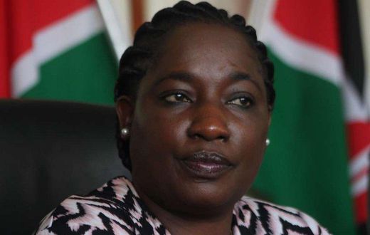 Former Public Service Principal Secretary Lillian Omollo