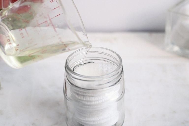 An easy DIY on how you can make your own makeup remover at home