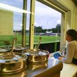 Meat is banned and all the cuisine is vegan at the Forest Green Rovers football club