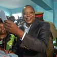 Kenyan President Uhuru Kenyatta hails from the elite but has a reputation for the common touch