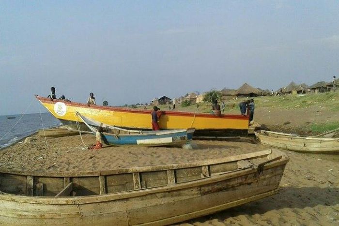 Fishing on Lake Albert is one of the main occupations in Ituri province, northeast DR Congo, which borders Uganda
