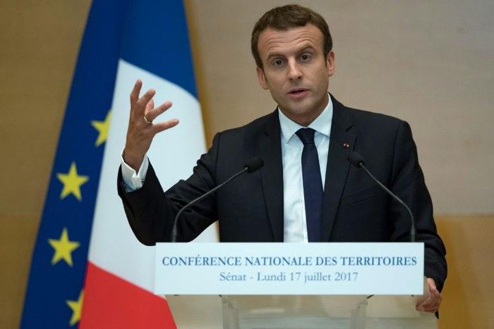 France has leapfrogged the United States and Britain as the world's top so-called soft power, helped by the election of President Emmanuel Macron, a study of countries' non-military global influence showed
