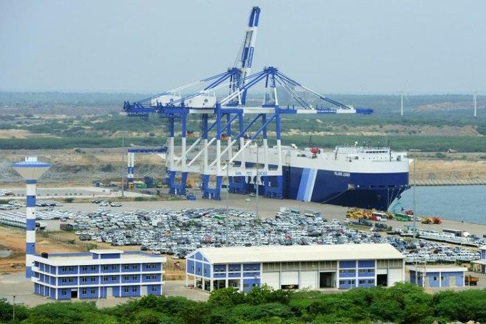 The long-delayed sale $1.1 billion sale of a 70 percent stake in Hambantota port, which straddles the world's busiest east-west shipping route