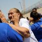 Families separated by the US-Mexico border are reunited for a few minutes in a "Hugs Not Walls" event in Ciudad Juarez, Mexico on June 24, 2017