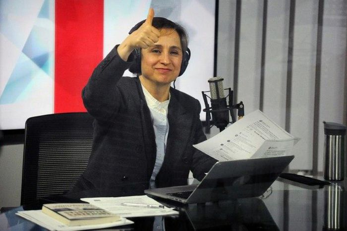 Mexican journalist Carmen Aristegui has accused the government of using spyware on journalists