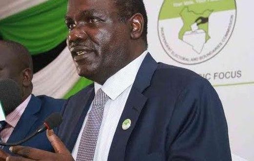 IEBCE Chairman Wfula Chebukati. His workers have been cancelled from the jubilee insurance medical cover