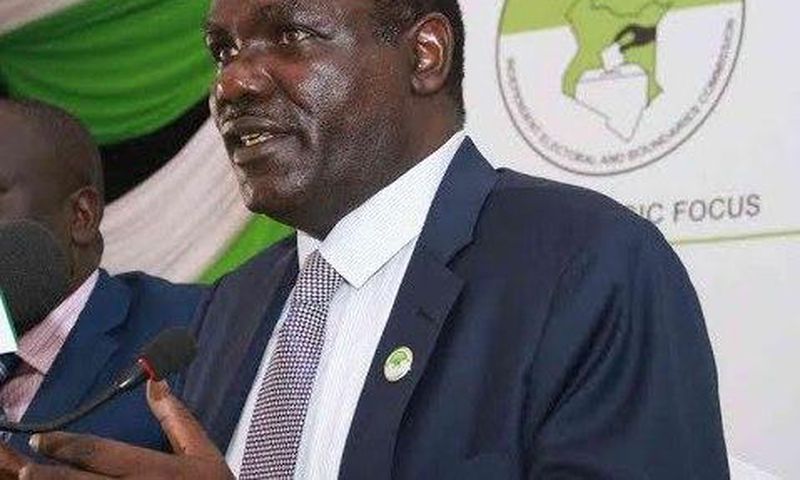 IEBCE Chairman Wfula Chebukati. His workers have been cancelled from the jubilee insurance medical cover