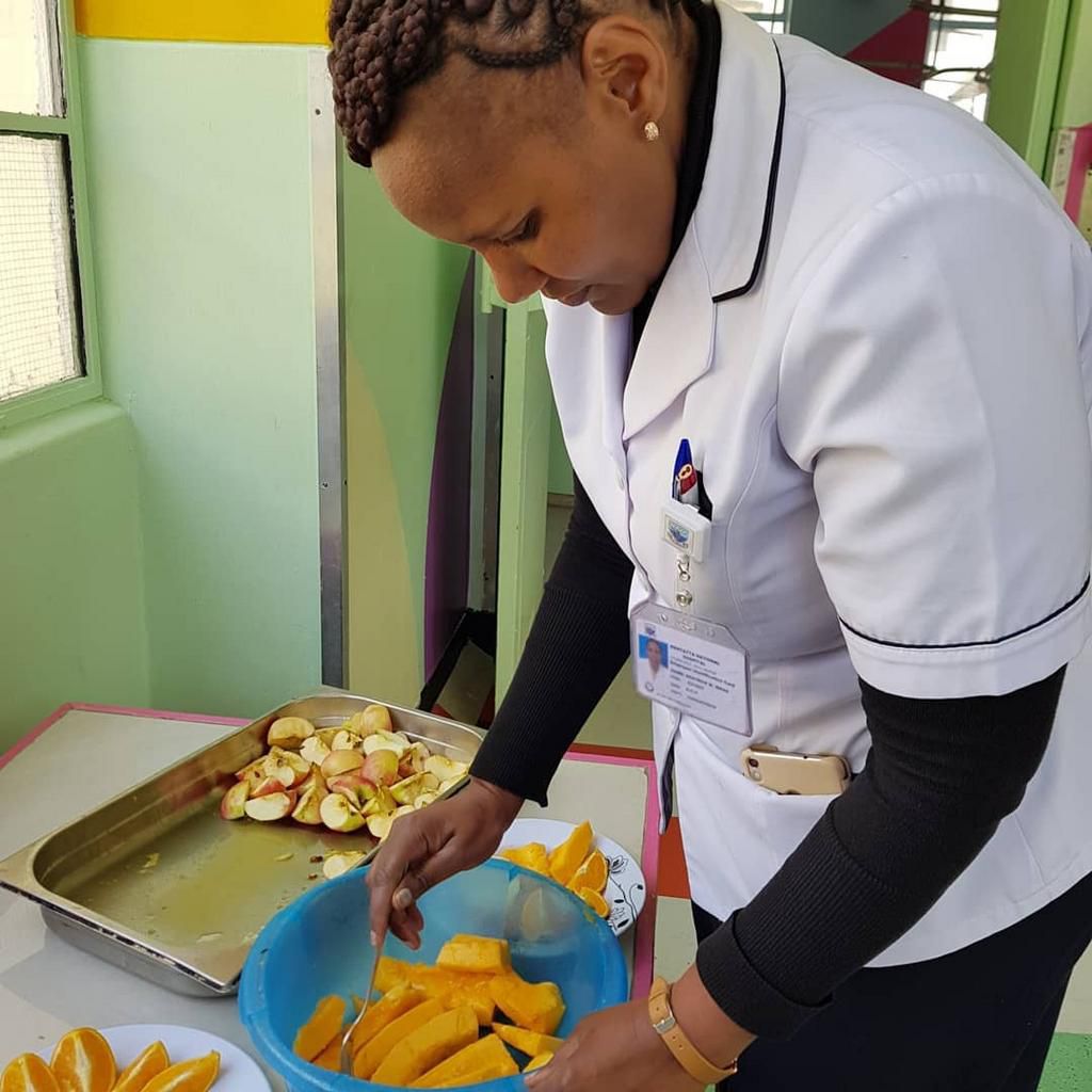 Carol Radull celebrates her Birthday at KNH Cancer Ward (Photos)
