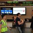 The US has lifted a ban on carrying large electronic devices in the cabin of US-bound flights from Turkey's main international airport