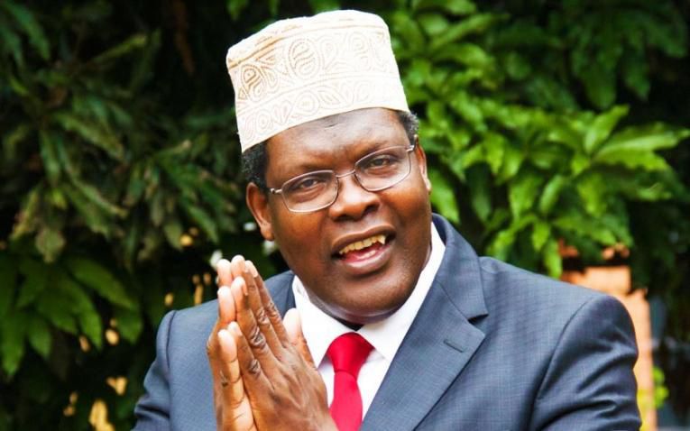 Miguna Miguna during an interview