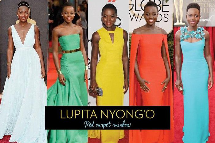 Lupita Nyong'o,  who has feature on the Most Fashionable Celebrities
