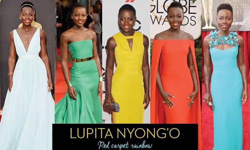 Lupita Nyong'o,  who has feature on the Most Fashionable Celebrities