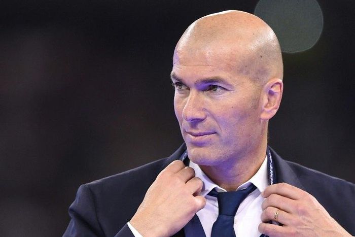 Real Madrid's French coach Zinedine Zidane is pictured after Real Madrid won the UEFA Champions League final football match against Juventus June 3, 2017