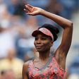 Venus Williams of the US acknowledges the crowd after defeating Viktoria Kuzmova in their US Open first round match, at the USTA Billie Jean King National Tennis Center in New York, on August 28, 2017