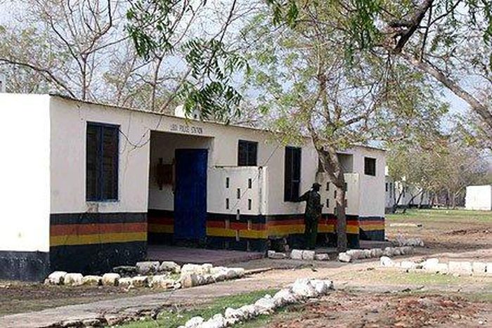 A police station in Kenya