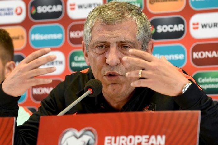 Portugal's national football team head coach Fernando Santos, pictured on June 8, 2017, believes that his team stands a strong chance of winning the Confederations Cup