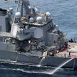 Damage is seen on the guided missile destroyer USS Fitzgerald off Japan's coast, after it collided with a Philippine-flagged container ship, on June 17, 2017