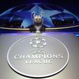 The Champions League Trophy stands on display during the UEFA Champions League football group stage draw ceremony in Monaco on August 24, 2017
