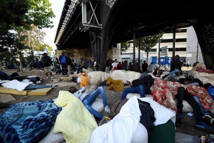 The building in Semeac is one of 62 budget hotels bought by the state to house some of the asylum-seekers currently sleeping rough on the streets of Paris or the northern port of Calais