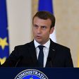 French President Emmanuel Macron addresses a joint press conference after a meeting with his Romanian counterpart at Cotroceni Palace in Bucharest, on August 24, 2017