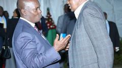 President Uhuru Kenyatta and Governor William Kabogo