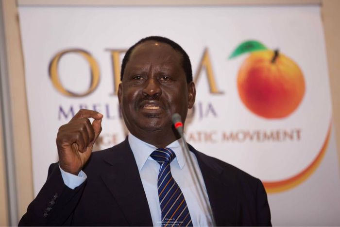 ODM leader Raila Odinga