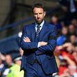 England's manager Gareth Southgate watches on the touchline on June 10, 2017