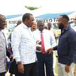 President Uhuru with DP Ruto, Governor Joho, CS Balala and other dignitaries