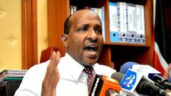 National Assembly Majority leader Aden Duale