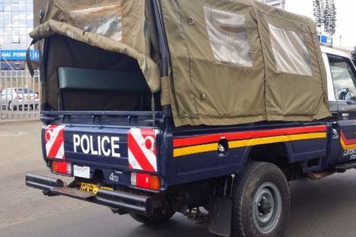 File image of a police land rover