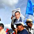 Guatemalans march demanding the resignation of President Jimmy Morales and in support of a UN anti-corruption official who moved to strip him of his immunity